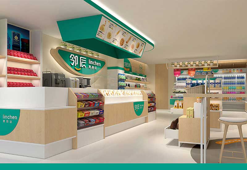 65平米中牟社區便利店裝修設計效果圖